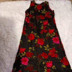 Studio Ease Woman Long Summer Tank Dress. Size 14W..